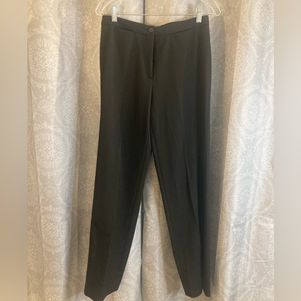 Black Faconnable Ladies Trousers Size 6- LIKE NEW!